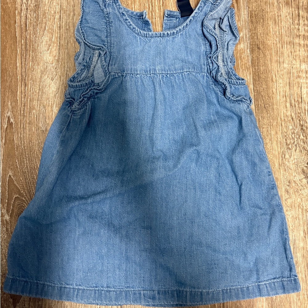 GAP Light Blue Denim Dress